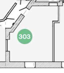МЖК Клубный дом «Фон-Геккера», планировка квартиры со свободной планировкой, 37.20 м²