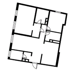 МФК «Allegoria Mosca», планировка 2-комнатной квартиры, 159.00 м²