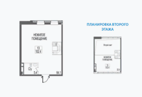 ЖК «Резиденции композиторов», планировка студии, 102.40 м²