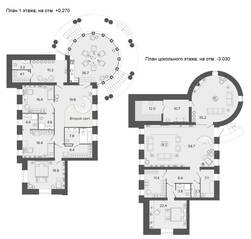ЖК «Крестовский IV», планировка 5-комнатной квартиры, 325.20 м²