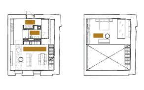 МФК «Палаты Нарышкина», планировка 2-комнатной квартиры, 110.00 м²