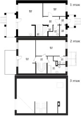 ЖК «Мечта», планировка 3-комнатной квартиры, 148.00 м²