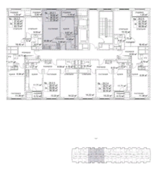 ЖК «Pilot 9-18», планировка 1-комнатной квартиры, 37.00 м²