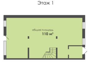 МЖК «Видное Таун», планировка квартиры со свободной планировкой, 217.00 м²