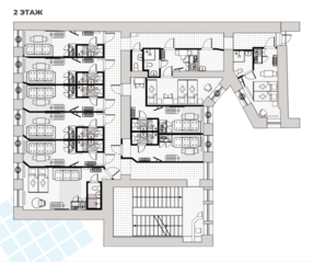 Апарт-комплекс «Travelto Ломоносова», планировка 5-комнатной квартиры, 183.80 м²