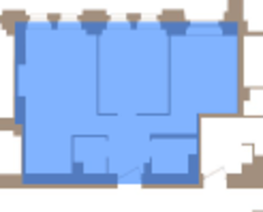 МФК «Северная Корона (ПСК)», планировка 2-комнатной квартиры, 59.60 м²