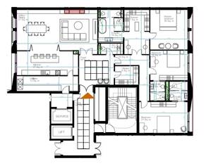 ЖК «Armani / Casa Moscow Residences», планировка 4-комнатной квартиры, 224.00 м²