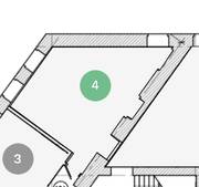 МЖК Клубный дом «Фон-Геккера», планировка студии, 38.80 м²