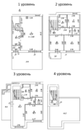 ЖК «Халькон», планировка 5-комнатной квартиры, 176.90 м²