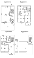 ЖК «Халькон», планировка 5-комнатной квартиры, 179.30 м²