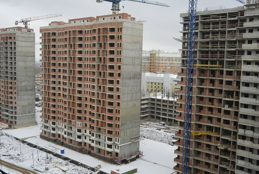 Один из корпусов ЖК «Царицино» — крупнейшего долгостроя Москвы
