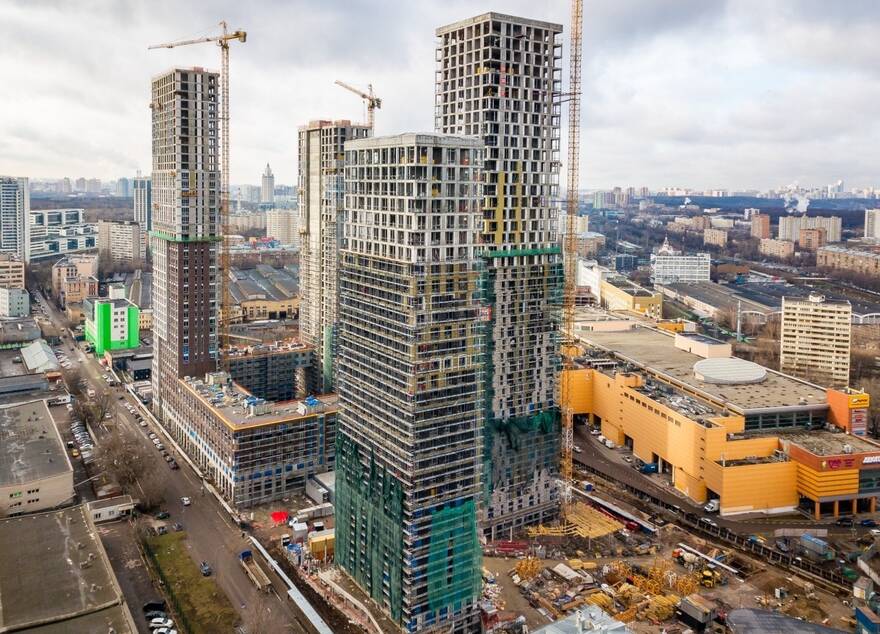 Аналитики спрогнозировали, что произойдет с ценами на жилье в Москве и Петербурге в 2022 году