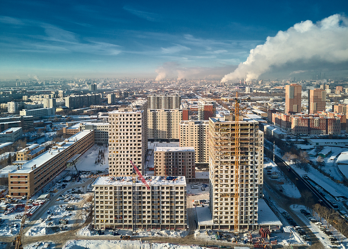 Фото новостроек москвы