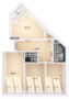 ЖК «Мануфактура James Beck», планировка 3-комнатной квартиры, 111.63 м²