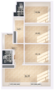 ЖК «iLove», планировка 4-комнатной квартиры, 93.81 м²